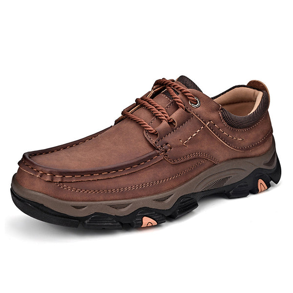 Mitchell Shoes Men's Lace Leather Casual Walking Outdoor Shoes